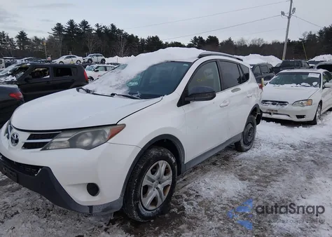 2014 Toyota Rav4 Le z USA, uszkodzony, nr VIN 2T3BFREV1EW225403
